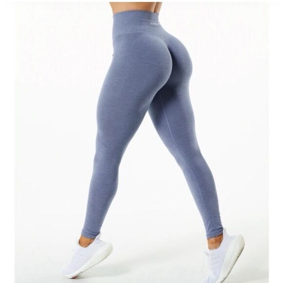 Alphalete amplify leggings french blue heather size small - Picture 1 of 3